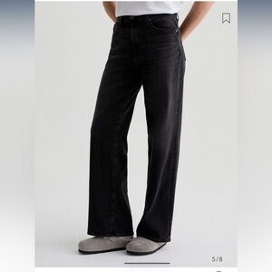 AG Kora High-Waist Wide-Leg Jean